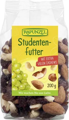 Produktbild von Rapunzel 266530, 200 g, 477 kcal, 10,7 g, 29,5 g