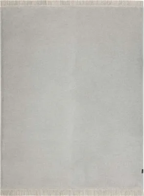 Produktbild von David Fussenegger Kuscheldecke Uni mit Fransen 150 x 200 cm Filz GRS
