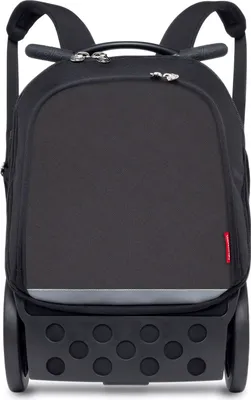 Produktbild von Schul- und Reiserucksack auf Rollen Nikidom Roller UP Schwarz (19 l)