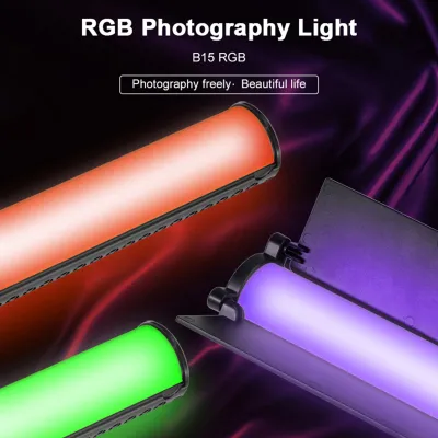 Produktbild von VLOGLITE B15RGB LED-Fotografielicht, RGB-Vollfarbvideo, tragbares Handlicht mit 20 Szeneneffekten