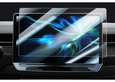 Produktbild von CDEFG, kompatibel mit VW Tayron 2025 2026, Navigationsschutzfolie aus gehärtetem Glas, 15 Zoll, Discover Pro Max, kratzfest, GPS, 9H, Displayfolie, Autoschutzfolie für Navigationssystem, Zubehör