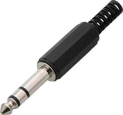Produktbild von 6,3-mm-Stereo-Klinkenstecker mit Richtmechanismus