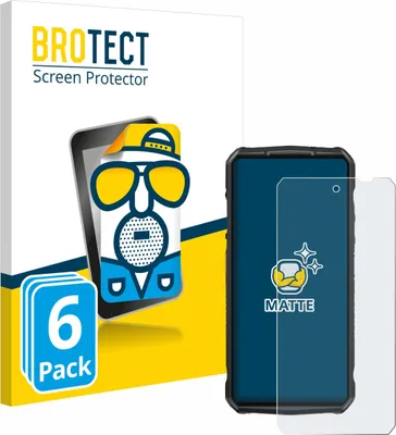 Produktbild von 6x BROTECT Schutzfolie für Ulefone 29 pro Displayschutz Displayschutzfolie Folie Matt Entspiegelungsfolie