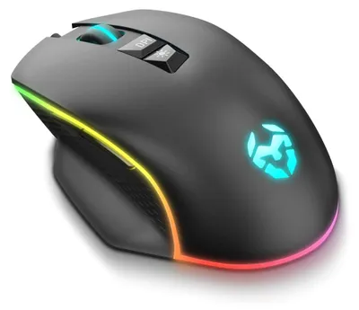 Zdjęcie produktu dla Mysz gamingowa o wysokiej precyzji, 6400 DPI, podświetlenie RGB, 7 programowalnych przycisków