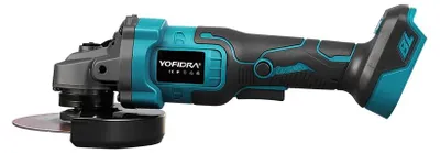 Obrázek produktu pro Akumulátorový úhlová bruska 125 mm - Bezuhlíková úhlová bruska 18 V - 2500 W - 20000 ot./min - 3 režimy - broušení, leštění, řezání - bez baterie