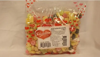 Produktbild von Schuttelaar Alte holländische Bonbonmischung 1 Kilo Lakritz