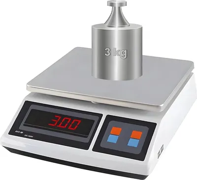 Immagine prodotto di Bilance elettroniche precise per negozi, caricabili fino a 3 kg, accurate, senza fili, HDWR wagPRO-S3