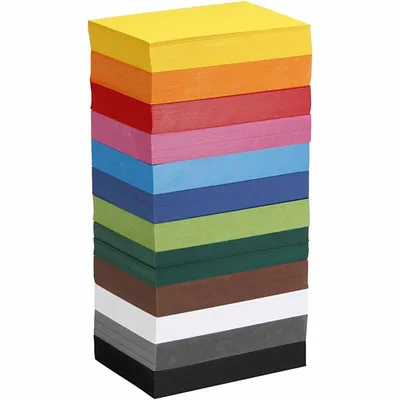 Produktbild von Creativ Company Bastelkarton A6 180 g 1200 Blatt Farbkarton