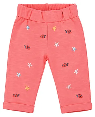Produktbild von BONDI Leggings "Marienkäfer" mit Stickerei 93693 - Koralle | Laufhose Größe: 80