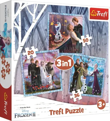 Obrázok produktu pre Trefl 34853, 50 kusov, rozprávky, 3 rok / roky
