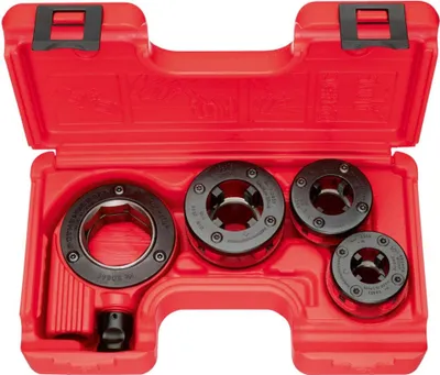 Immagine prodotto di ROTHENBERGER Industrial SuperCut Set di fustelle con 3 teste di taglio in valigetta - 070780X
