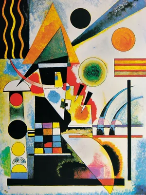 Obrázek produktu pro Wassily Kandinsky umělecký obraz - Balanc, 1925 (80 x 60 cm)