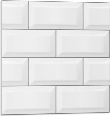 Immagine prodotto di Piastrelle a forma di mattone - Piastrelle autoadesive - Rivestimento - Pannello murale - Piastrelle in PVC - Piastrelle in vinile - Piastrelle in PCV - Autoadesive - Decorazione murale - 20 pezzi 20 x 20 cm