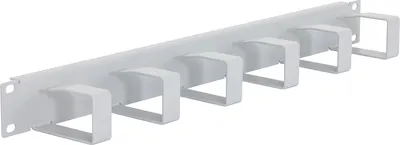 Immagine prodotto di Triton 48,30cm (19")zbh. Kabelführungsplatte mit 6 Metallbügeln, 1HE (RAC-VP-X21-A1)