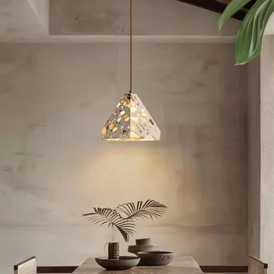 Produktbild von Hängeleuchte Lampschirm Pendelleuchte Flurlampe Ganglampe Korridorlampe Vintage-Hängeleuchte Ohne Leuchtmittel C/DSJDCC/
