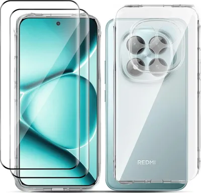 Produktbild von Hülle + 2X Schutzglas für Xiaomi Redmi Note 15 Pro Plus 5G Panzerfolie Case Full