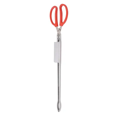 Produktbild von Fangzange - Edelstahl Krabben- und Fischzange mit rutschfesten Kunststoffgriffen, 51 cm