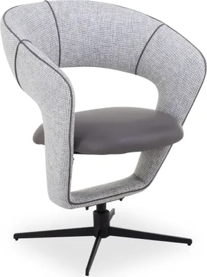 Produktbild von Polsterstuhl HARPER HERMANUS LBH 61x85x63 cm grau Esszimmerstuhl