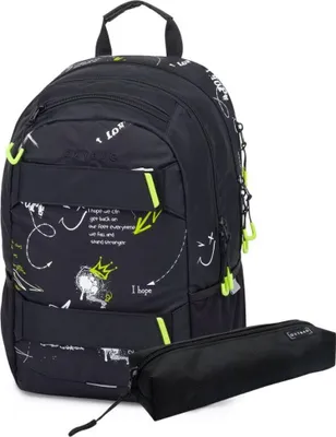 Produktbild von OXYBAG Studentenrucksack +  etue OXY Sport Graffiti