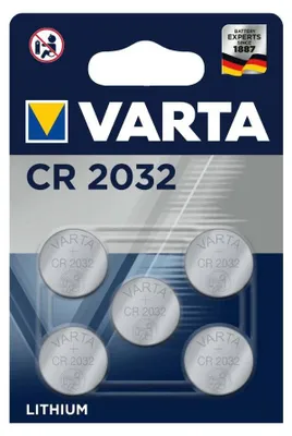 Immagine prodotto di Varta CR2032 3V batteria a bottone al litio - confezione da 5 pezzi (5 pezzi)