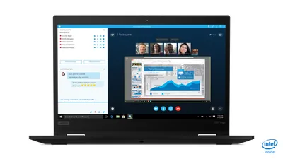 Produktbild von Lenovo ThinkPad X390 Yoga Hybrid (2-in-1) Schwarz 33,8 cm (13.3 Zoll) 1920 x 1080 Pixel Touchscreen
