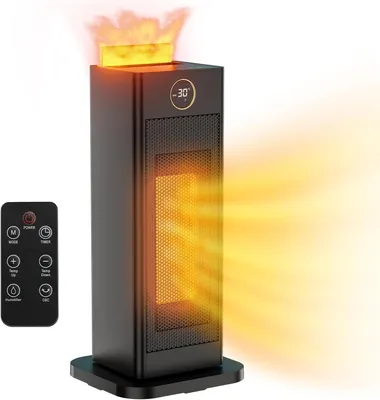 Obrázok produktu pre Elektrický ohrievač – Keramický ventilátorový ohrievač – Malý elektrický ohrievač – 2000 W
