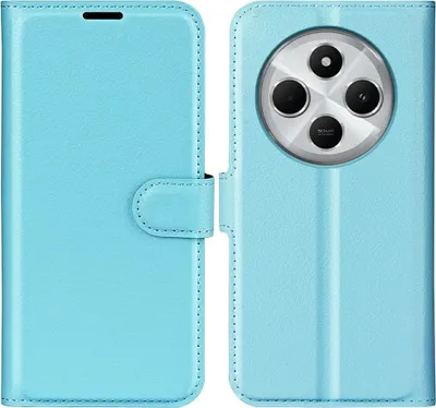 Produktbild von Xiaomi Redmi 14C Hülle - Coverup Klapphülle - Hellblau