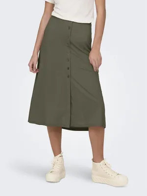 Zdjęcie produktu dla Spódnica Only Jany Midi Woman Green S