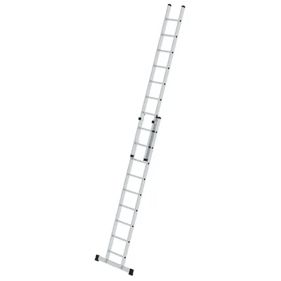 Produktbild von MUNK Schiebeleiter mit Traverse 2x9 Sprossen
