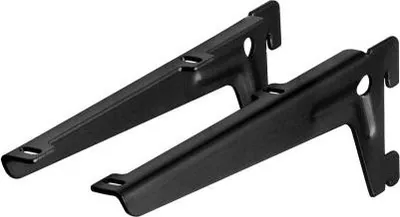 Produktbild von Dolle Winkelträger 1-Reihig 18 cm schwarz Metall