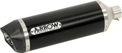 Zdjęcie produktu dla ARROW race-tech ciemny aluminiowy tłumik wsuwany z zaślepką carby do BMW S 1000 rr