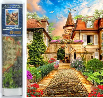 Image de NORIMPEX Peinture au diamant Vieille ville 30x40cm