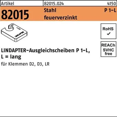 Produktbild von Ausgleichscheibe R 82015 GTW 40 P1 M 24 / 12,0 Stahl feuerverzinkt