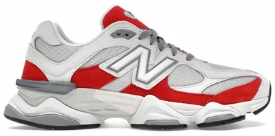 Produktbild von New Balance 9060 White Red - EU 45