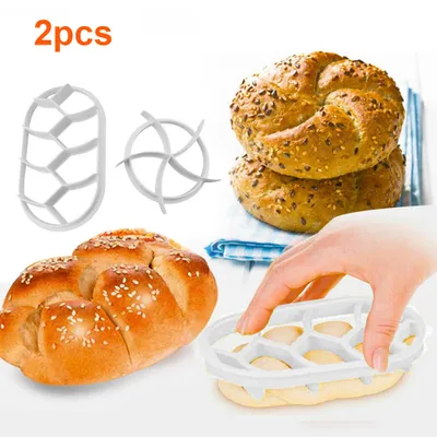 Obrázok produktu pre 2-dielna sada na lisovanie cesta, formy na pečenie pečiva, vykrajovačky z plastu