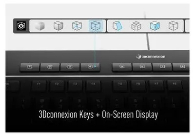 Obrázek produktu pro klávesnice 3Dconnexion Keyboard Pro s Numpadem