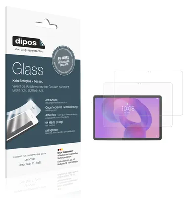 Image de 2x Protection ecrán pour Lenovo Idea Tab 11 Zoll mat Verre souple Film Protecteur 9H dipos
