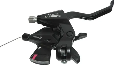 Produktbild von SHIMANO ESTM3102R8ALT Altus Schalt-/Bremshebel, 2-Finger, 8-fach, rechts, V-Brake, Innenzug 2050 mm, schwarz