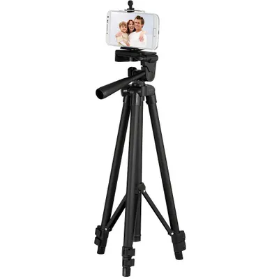 Image de Hama Trépied pour téléphone portable "Star Smartphone", trépied photo de voyage ultraléger avec déclencheur à distance