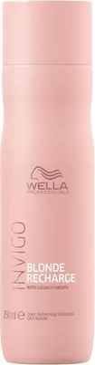 Produktbild von Wella Professionals INVIGO Blonde Recharge Cool Blonde, 250 ml, Shampoo, Nicht-professionell, Frauen, Blond, Aufgehelltes Haar, Blond