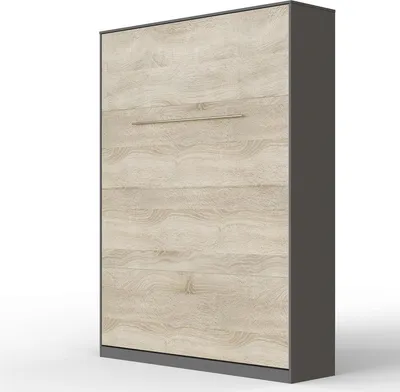 Produktbild von SMARTBett Standard Komfort Lattenrost 140x200 Vertikal Komfort Anthrazit/Eiche Sonoma