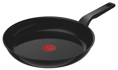 Produktbild von Tefal Renew Black C43204, Rund, Allzweckpfanne, Schwarz, Keramik, Aluminium, 1,88 l