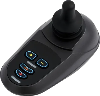 Produktbild von Elektrischer Rollstuhl-Controller, einstellbare Geschwindigkeit, wasserdichtes Design, schwarz