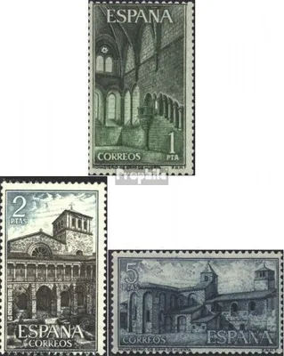 Produktbild von Briefmarken Spanien 1964 Mi 1440-1442 (kompl.Ausg.) postfrisch Klöster