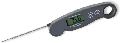 Productafbeelding van Vleesthermometer digitaal - Kookthermometer met display - Meetbereik -50 tot 300 °C - Spatwaterdicht IP66