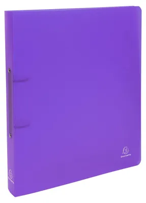 Produktbild von Exacompta 54366E Ringbuch PP 700µ 2 Ringe 30mm DIN A4 Chromaline Violett