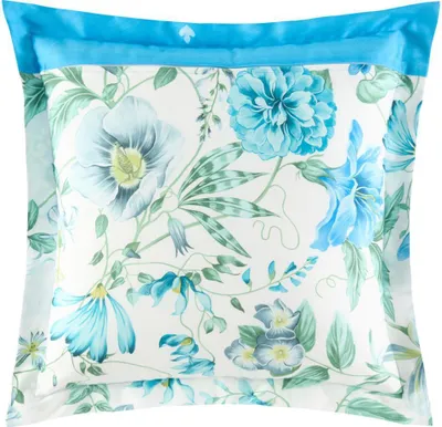 Zdjęcie produktu dla Bassetti satynowa poszewka na poduszkę pojedyncza CASABLANCA kolor C1 CELESTE rozmiar 65x65