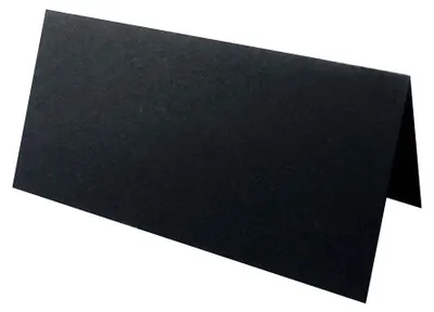 Obrázek produktu pro 50 ks prémiových jmenovek, 2x3,5 palce, malé jmenovky do stolu k vyplnění, vhodné na svatby, stoly, večeře a večerní oslavy (černé)