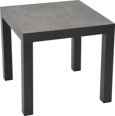 Produktbild von Lesli Living Beistelltisch "Down Town" dunkelgrau 50x50cm
