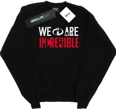 Produktbild von Disney - "Incredibles 2 We Are Incredible" Sweatshirt für Damen BI32139 (M) (Schwarz)